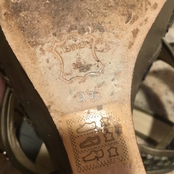 Alexandre Birman Python Leather Platform Wedge Strappy Sandals - Picture 13 of 16